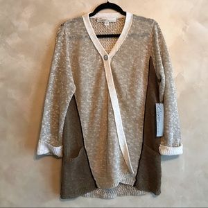 Curio | Open Knit Back Swing Sweater